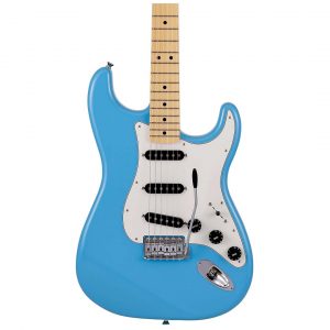 Made in Japan Limited International Color Stratocaster®, Maple Fingerboard, Maui Blue