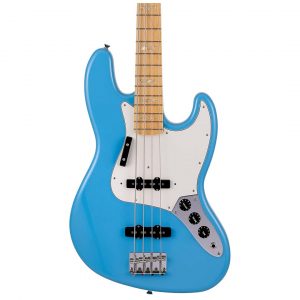 Made in Japan Limited International Color Jazz Bass®, Maple Fingerboard, Maui Blue
