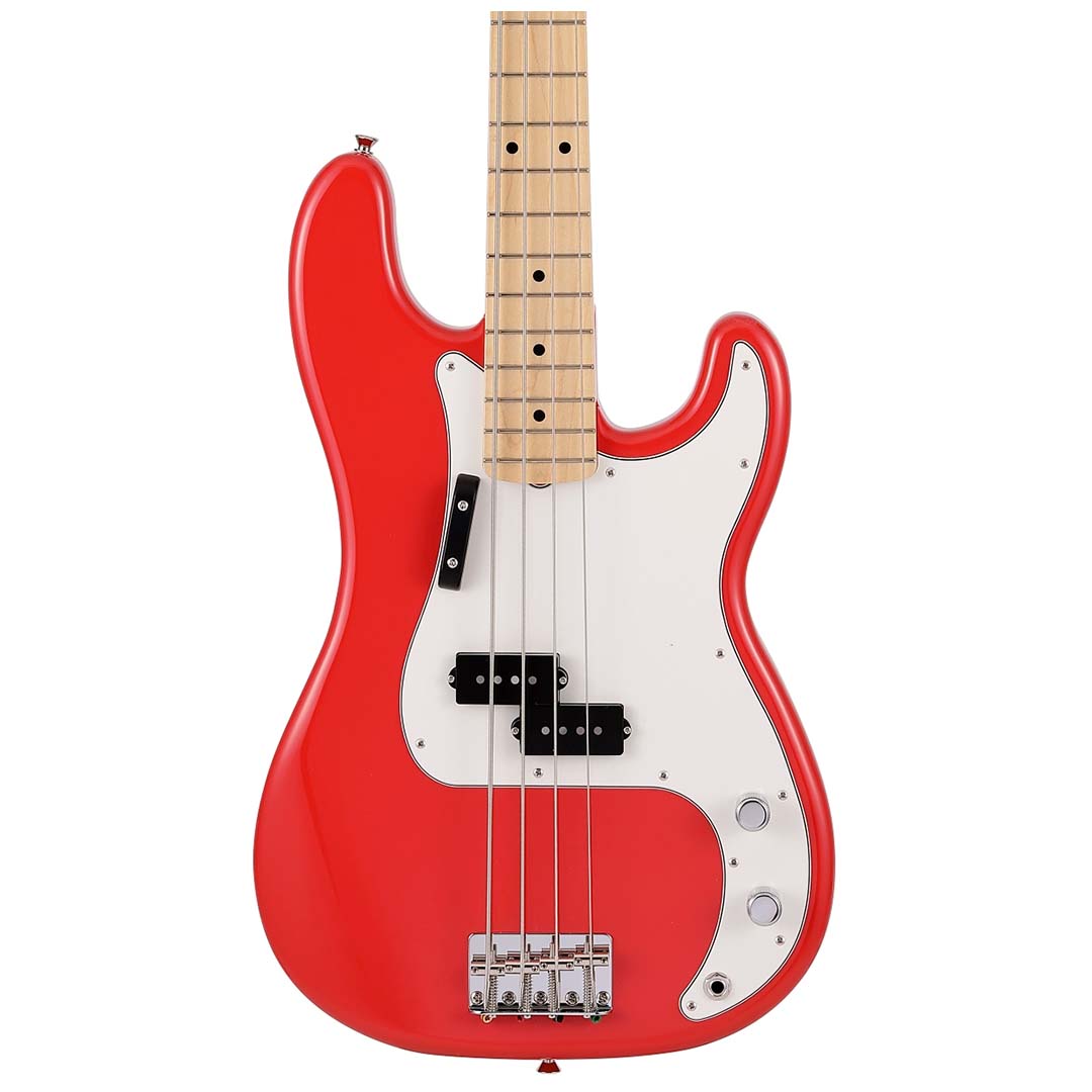 Made in Japan Limited International Color Precision Bass®, Maple Fingerboard, Morocco Red