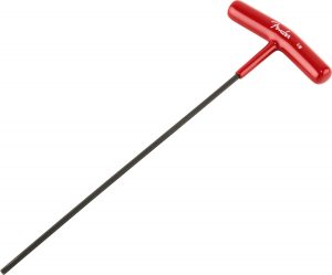 Truss Rod Adjustment Wrench, "T-Style", 1/8", Red
