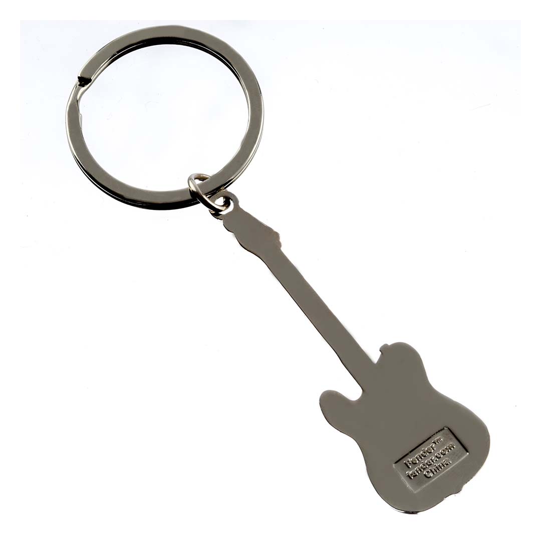 Fender™ Stratocaster™ Keychain, Black - Image 3