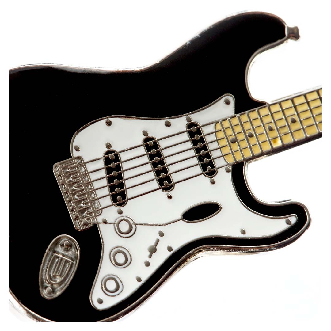 Fender™ Stratocaster™ Keychain, Black - Image 2