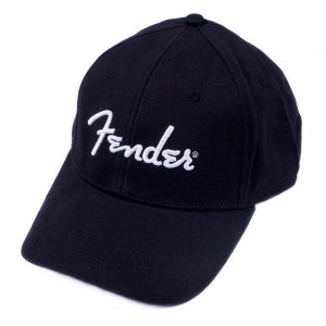 Fender® Spaghetti Logo Hat, Black, One Size Fits Most
