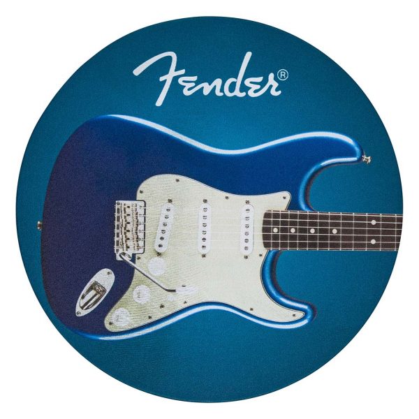 Fender™ Guitars Coasters, 4-Pack, Multi-Color Leather - Image 3
