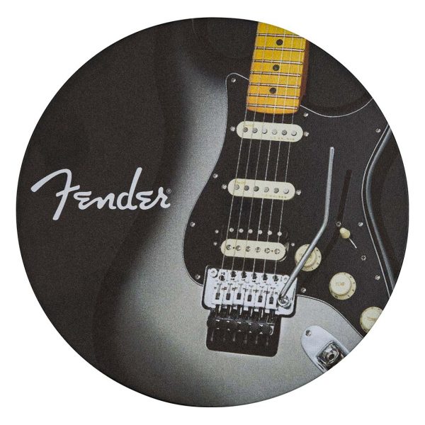 Fender™ Guitars Coasters, 4-Pack, Multi-Color Leather - Image 5