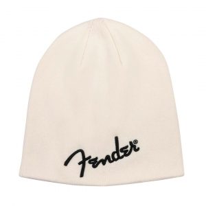 Fender® Logo Beanie, Arctic White, One Size