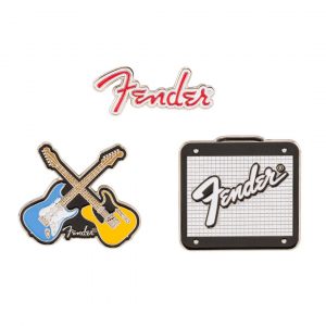 Fender™ RED LOGO ENAMEL PIN