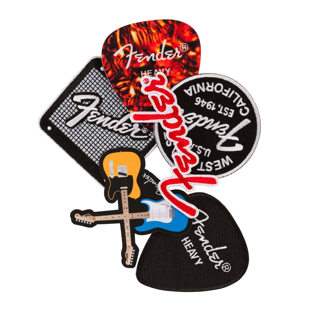 Fender™ Crossed Guitar Patch - Image 3