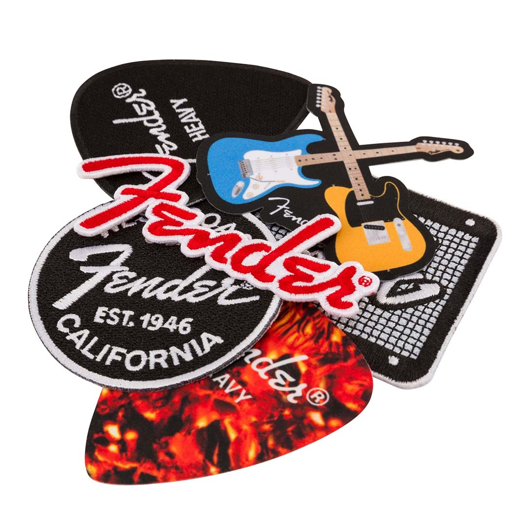 Fender™ Crossed Guitar Patch - Image 2