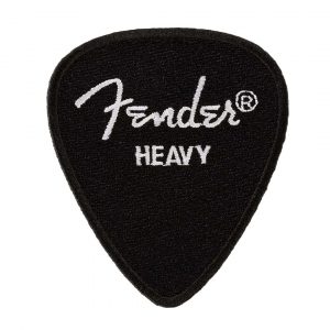 Fender™ Heavy Pick Patch, Black