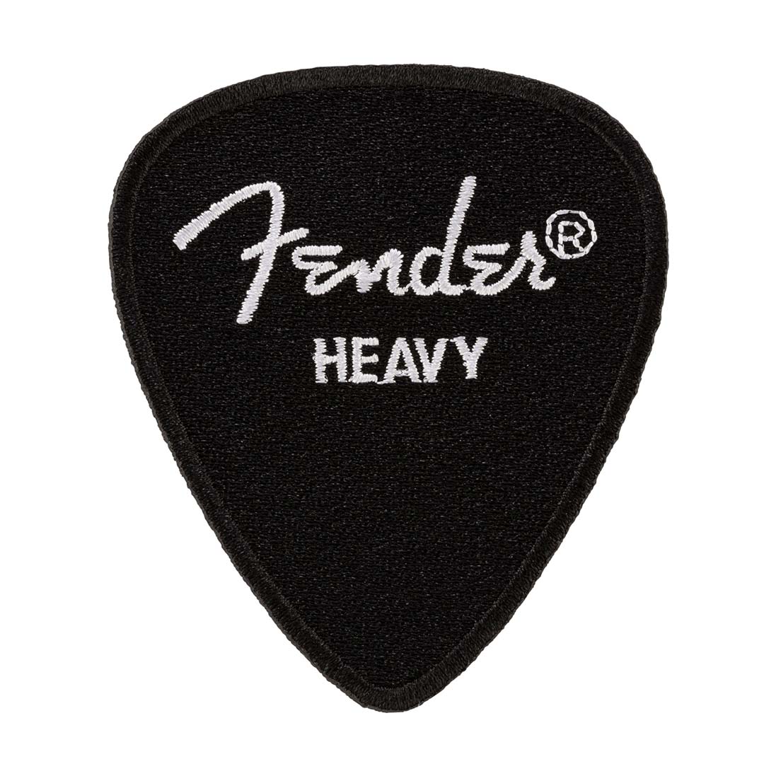 Fender™ Heavy Pick Patch, Black