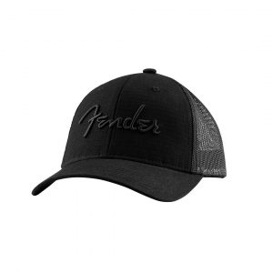 Fender® Snap Back Pick Holder Hat, Black