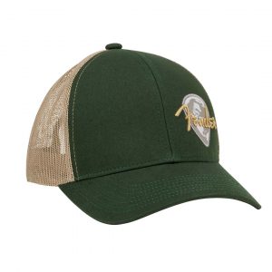 Fender® Globe Pick Patch Hat, Green/Khaki, One Size
