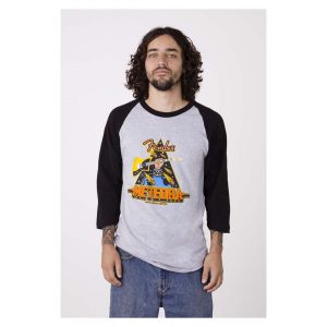 Fender® Meteora® Raglan, Gray & Black, XXL