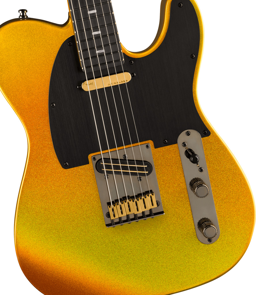 75th Anniversary American Ultra II Telecaster®, Ebony Fingerboard, Liquid Gold - Image 3