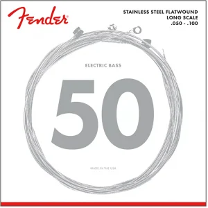 Fender Stainless 9050's Flatwound Bass Strings