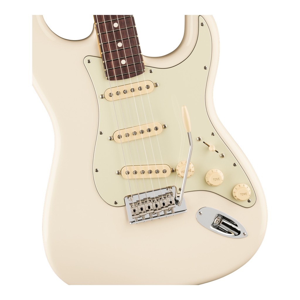 American Professional Stratocaster® Rosewood Fingerboard - Olympic White - Image 4