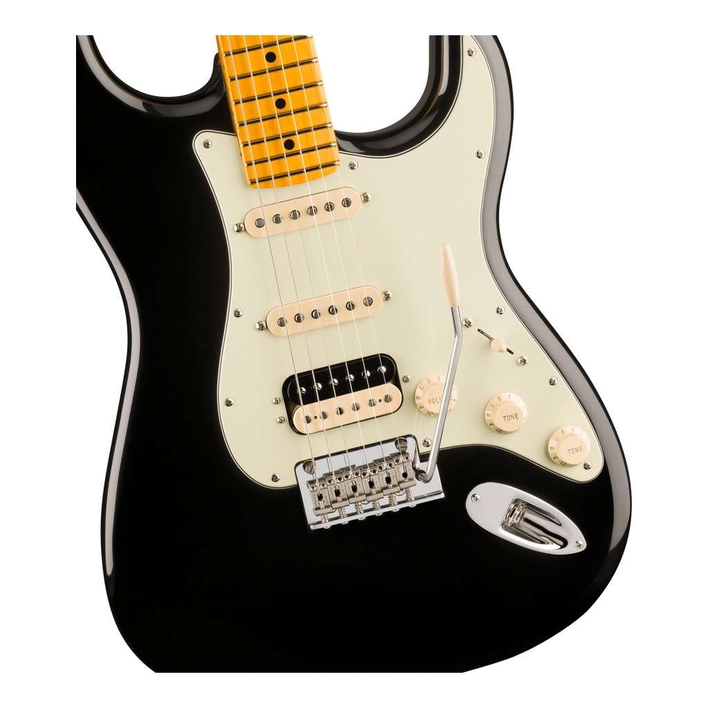 American Professional Stratocaster® HSS Maple Fingerboard - Black - Image 4