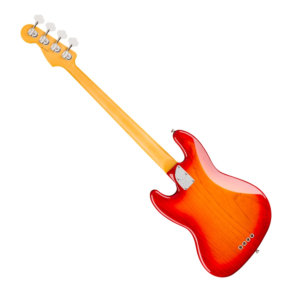 American Professional Jazz Bass® Maple Fingerboard - Aged Cherry Burst - Image 3