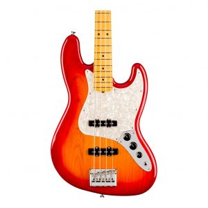 American Professional Jazz Bass® Maple Fingerboard - Aged Cherry Burst